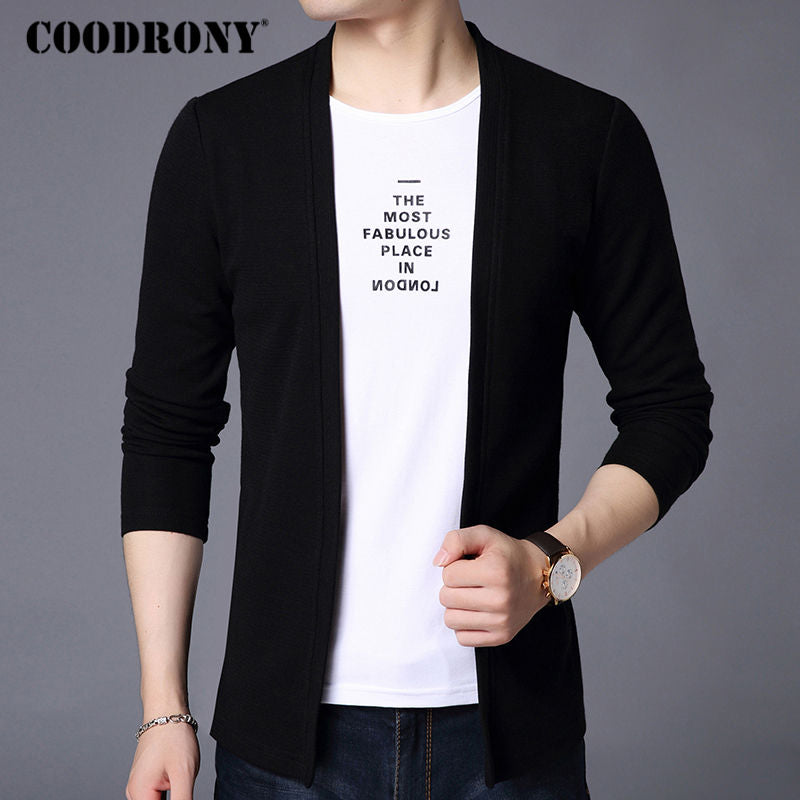 coat with t shirt for men