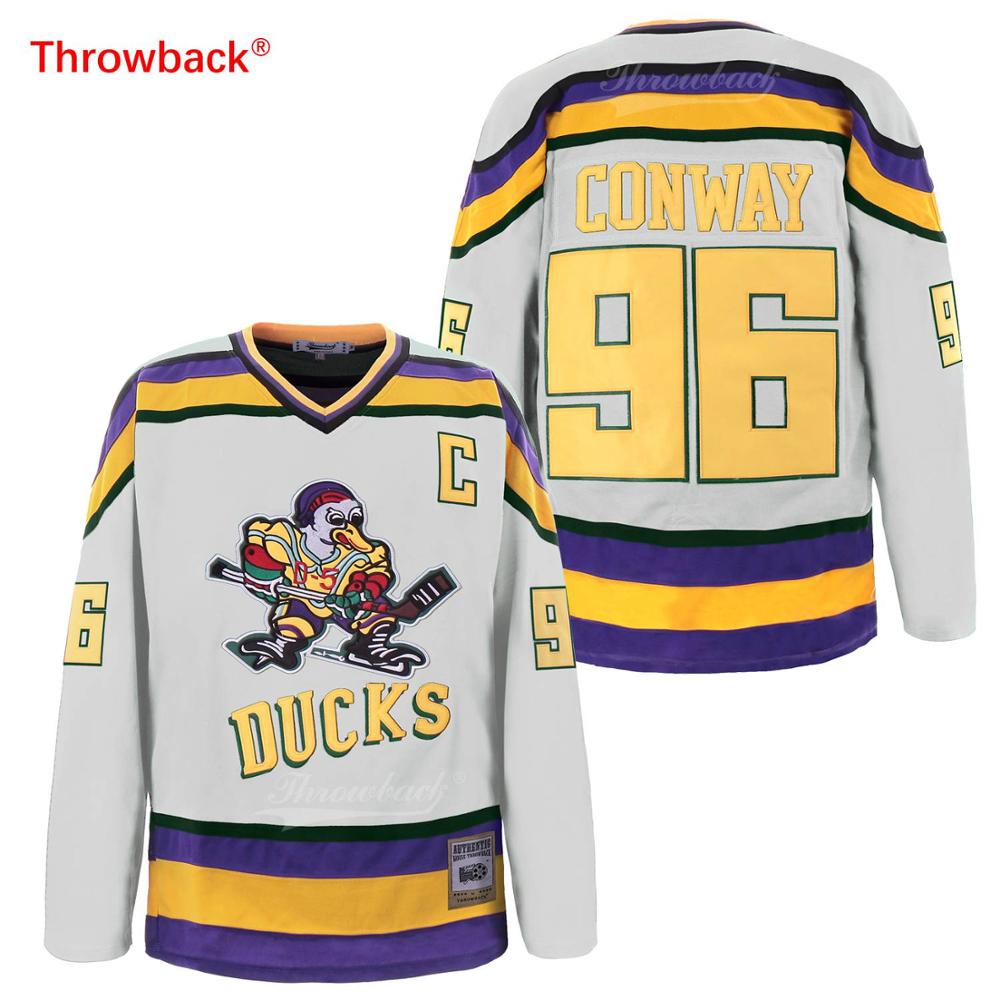 anaheim ducks white throwback jersey