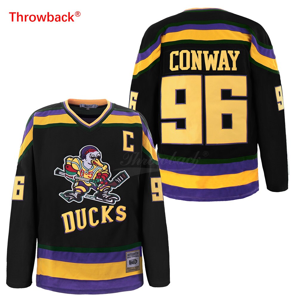 mighty ducks hoodie jersey conway