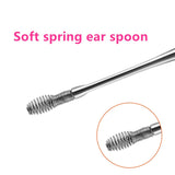 Portable Ear Cleaner Set Earpick Wax Remover Spiral Tools