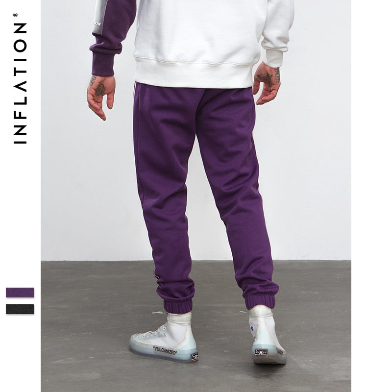 purple sweatpants mens