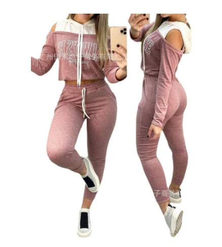 Autumn 2021 Elegant Female Stylish Print Blouse Pant Suits Tracksuit Casual  Outfit for Jogging | Chilazexpress Ltd