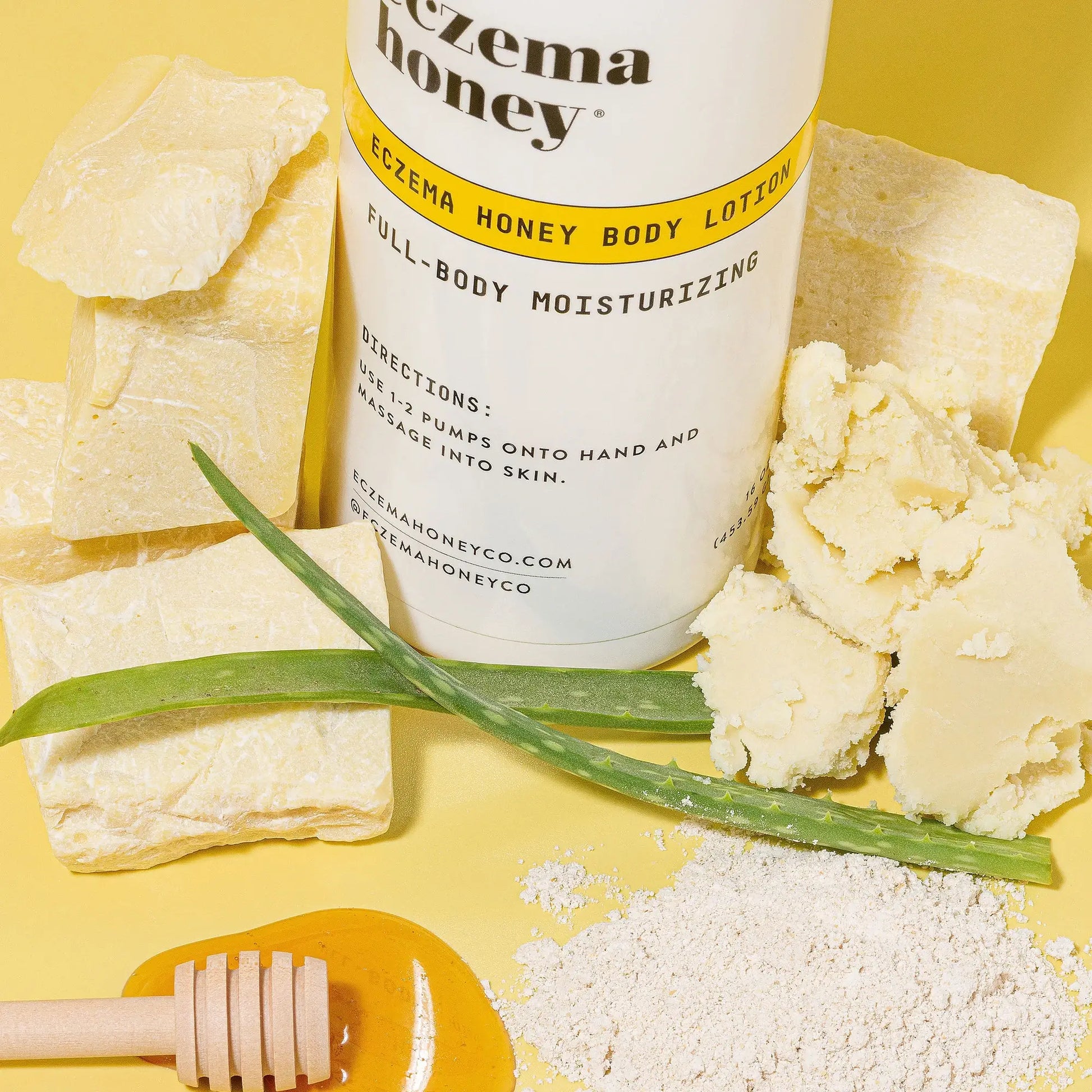 Eczema Honey Oatmeal Body Lotion – Honey
