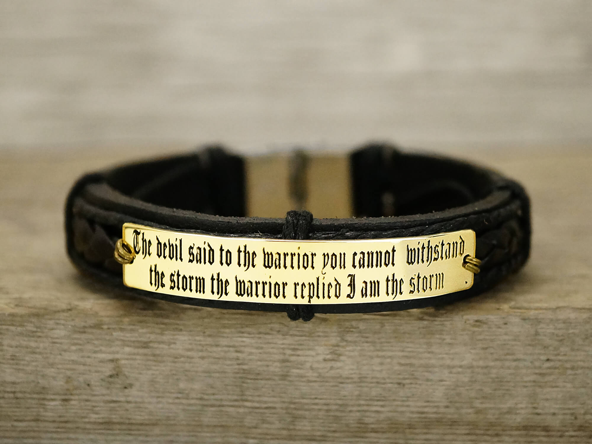 Personalized Mens Leather Bracelet, Game of Thrones Bracelet, Inspirat