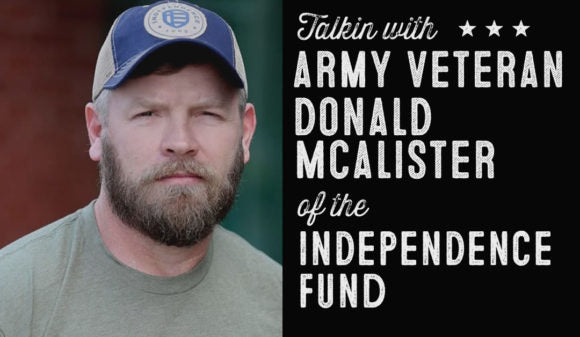 Wolf & Iron Podcast #29 – Veteran’s Day Special with Donald McAlister from The Independence Fund