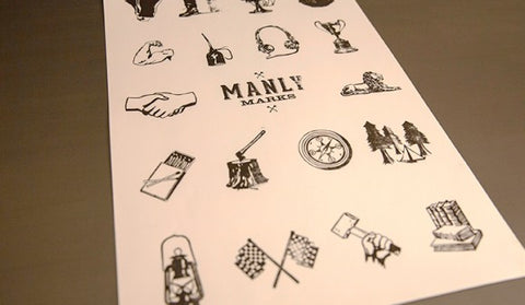 BRANDON GRISWOLD – GRAPHIC DESIGNER, PRINTMAKER, & AUTHOR OF MANLY MARKS - WOLF AND IRON