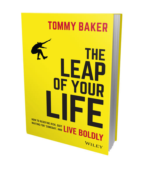 the leap of your life tommy baker cover