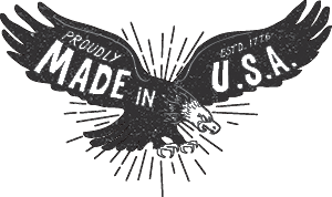 Wolf and Iron Made in USA Logo