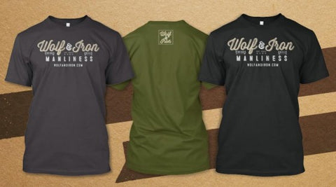 The Official Wolf & Iron T-Shirt!