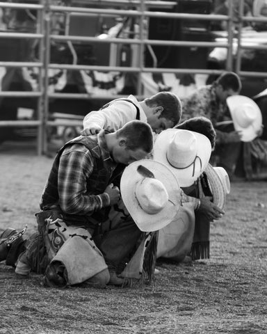 Take the hat off when praying or when others are praying.