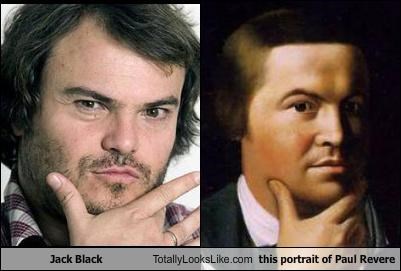 Paul revere jack black look alike