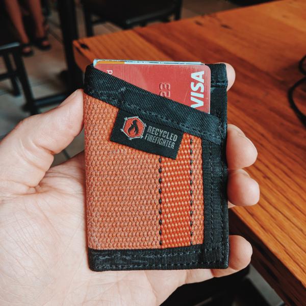 recycled firefighter wallet review