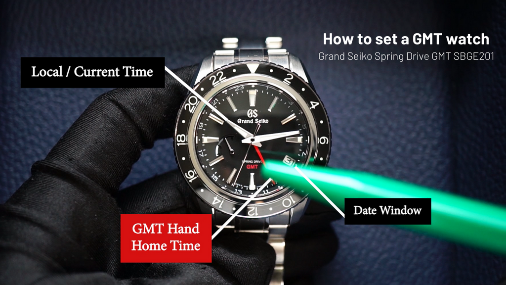 How to set a GMT watch and track up to 3 time zones – C&C