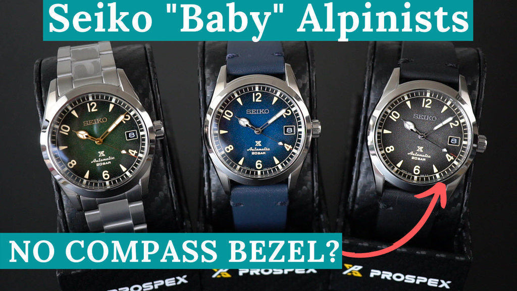 Seiko Baby Alpinist SPB155 SPB157 SPB159 First Impressions & Comp C&C