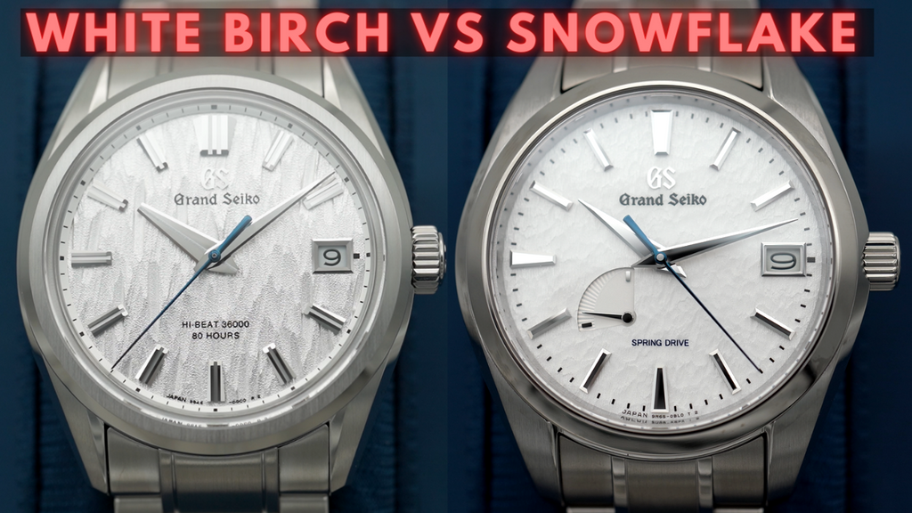 Grand Seiko White Birch SLGH005 vs Snowflake SBGA211 Comparison and Re – C&C