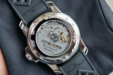 Blancpain Fifty Fathoms Barakuda 5008B 1130 B52A Carat & Co. Authorized Retailer caseback