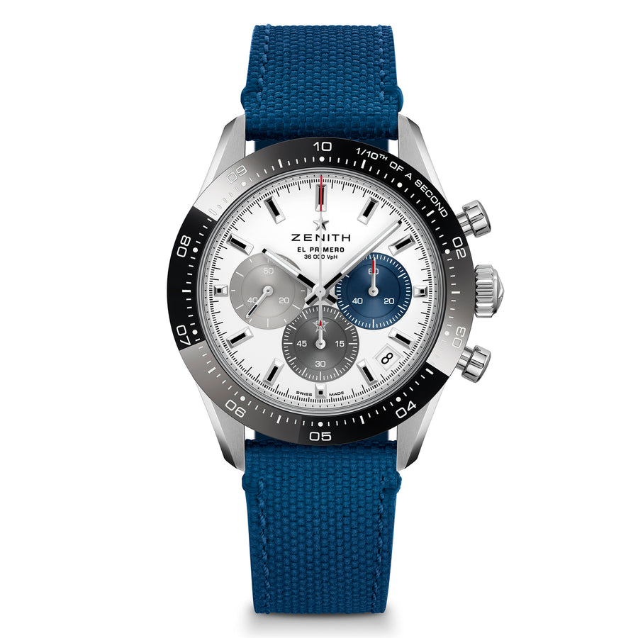 First Look: The New Full-Steel & Blue Dial Zenith Chronomaster Sport (Incl.  Video)