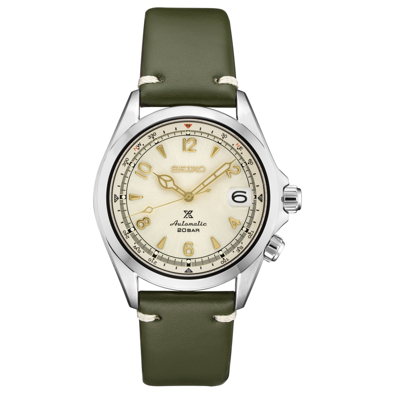 Seiko SPB123 Alpinist Cream Dial with Gold Accents Prospex Collection – C&C