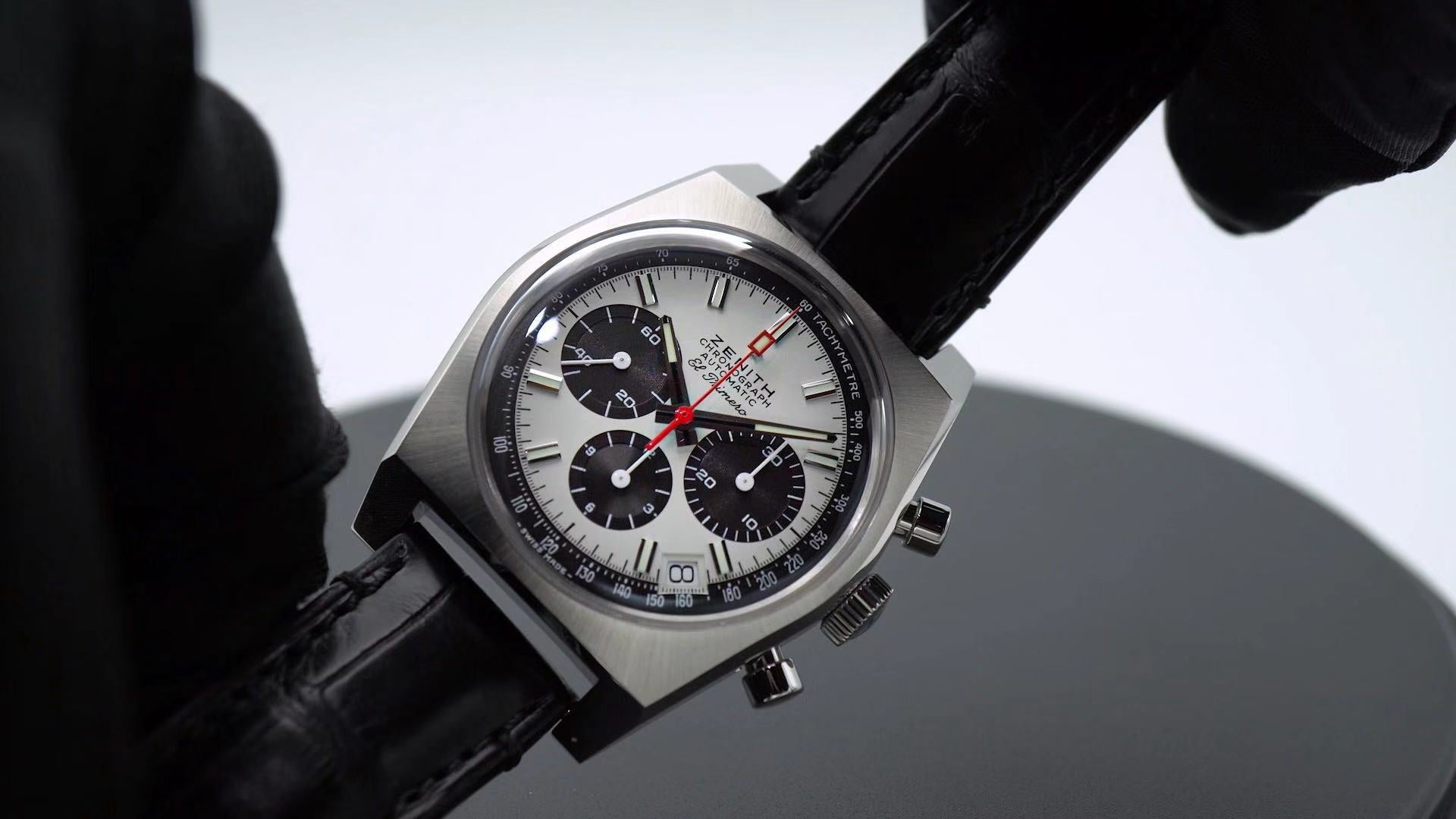 Zenith 50th El Primero Anniversary A384 Revival Stainless Steel – Carat ...