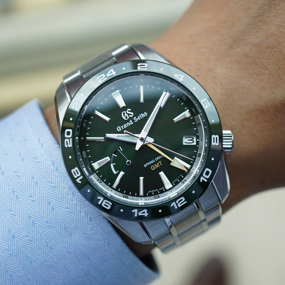 Grand Seiko SBGE257  Sport Collection Spring Drive GMT 2020 Green  Dial – C&C