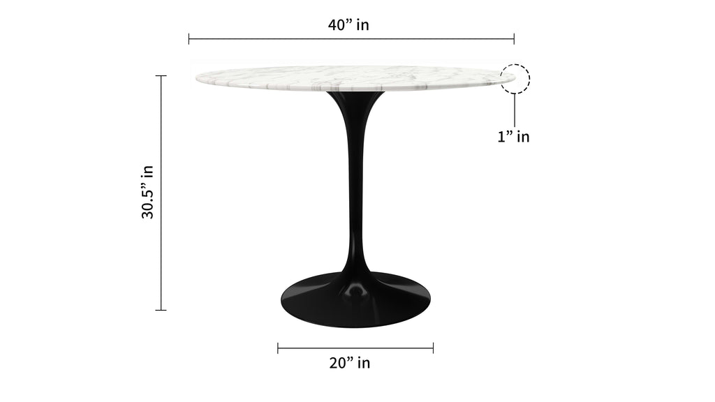 saarinen table base