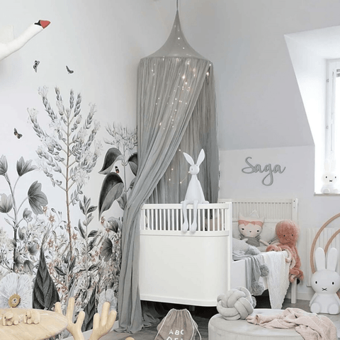 crib canopy for baby nursery