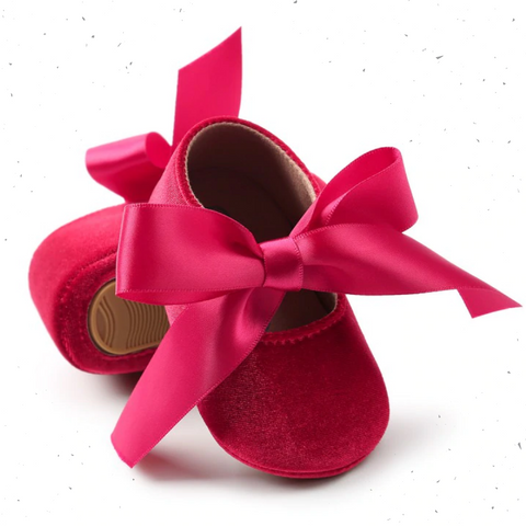 Ribbon Baby Shoes