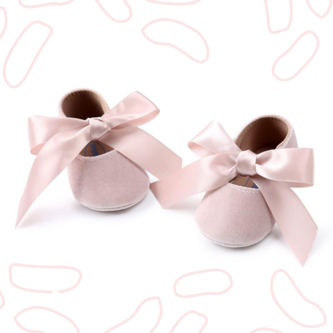 Butterfly Knot Baby Shoes