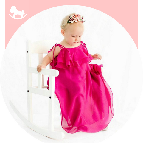 Mother Daughter Chiffon Dress