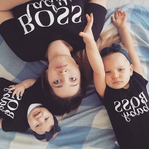 Matching Boss Family T-shirt