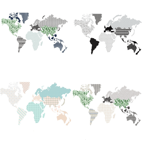 Map Wall sticker