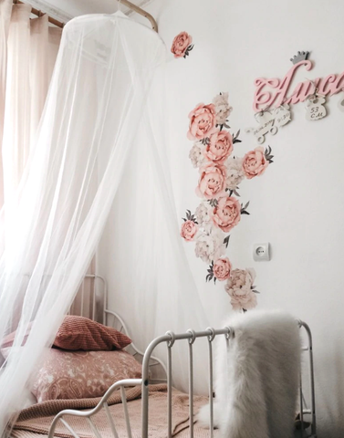 peony wall decor