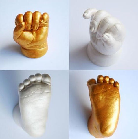 Dreidimensionale Hand und Fuß
