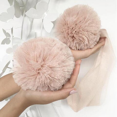 Large Pom Pom Balls. Tulle Pom Poms. Childrens Room Decor . -   Australia