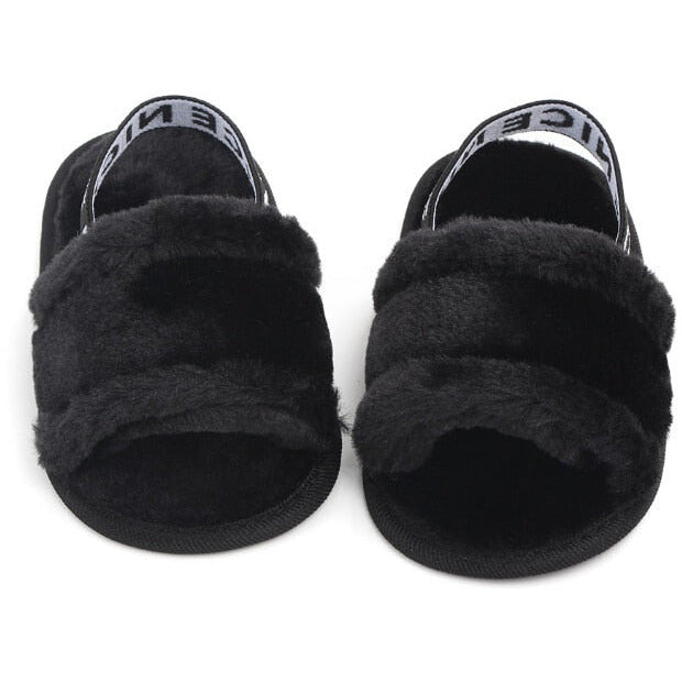 Winter Fuzzy Baby Slipper – Cozy Nursery