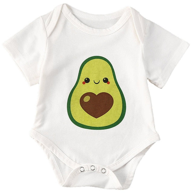 Avocado Print Rompers – Cozy Nursery