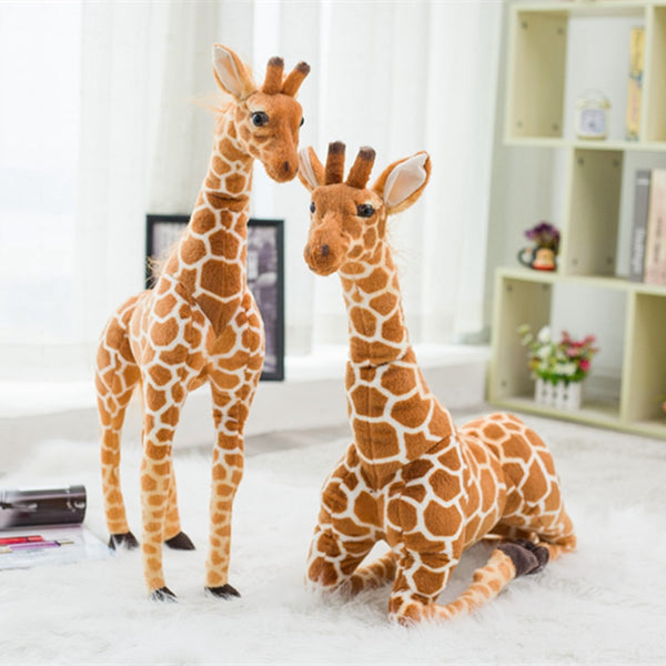 large stuffed giraffe nursery