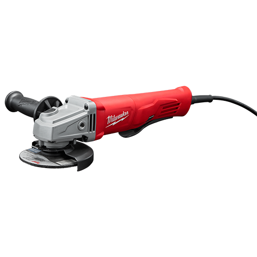 Milwaukee 6121-31A 11 Amp 5 Small Angle Grinder Trigger Grip, AC/DC
