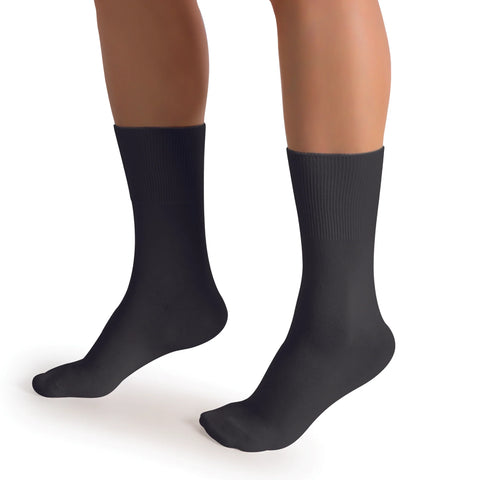 Legs with sock weared