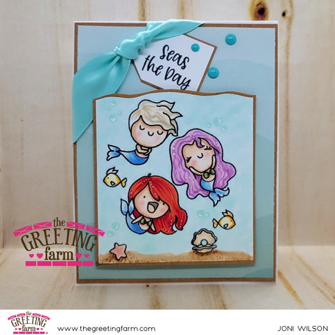 Stamp Feature: Minkie Mermaids – The Greeting Farm