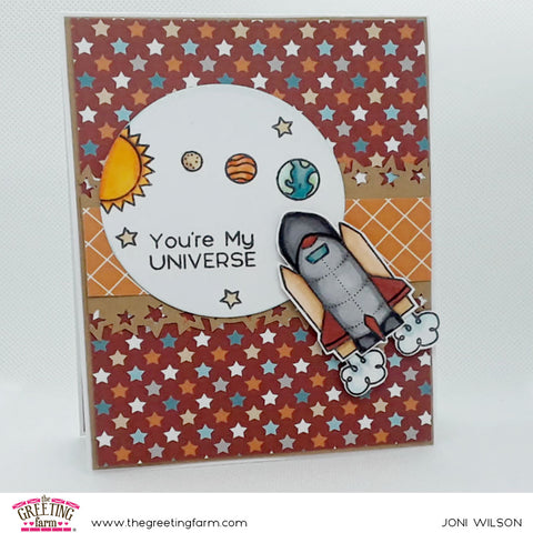 Stamp Feature: My Universe – The Greeting Farm