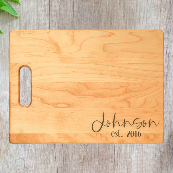 Personalized Cutting Board 