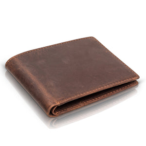 mens leather billfold