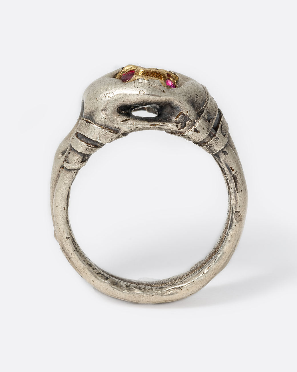 Carved Face Ring