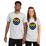 Rainbow ANTIFA Short sleeve t-shirt