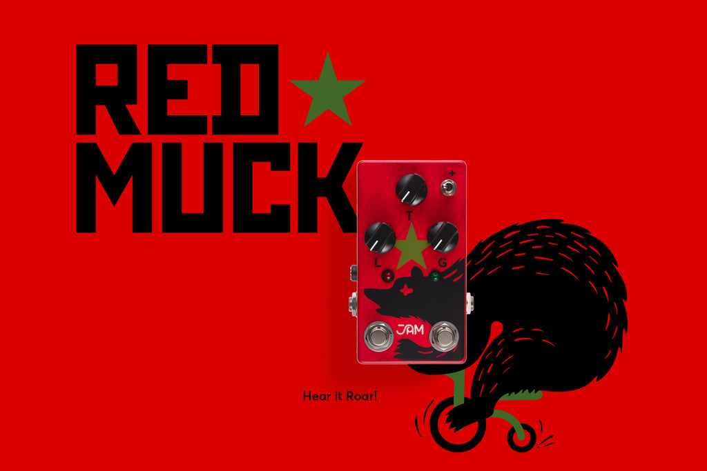 jam pedals red muck bass