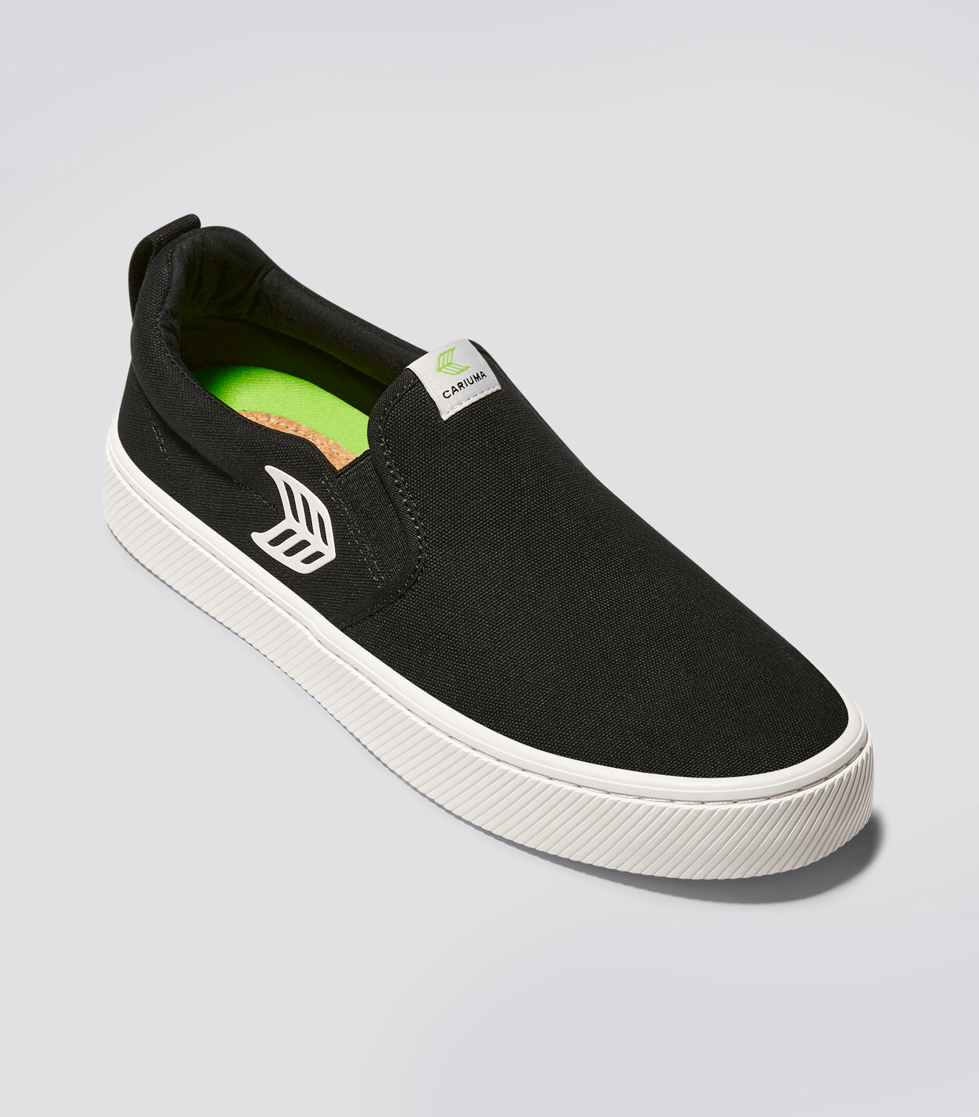 Slip-On Black Canvas