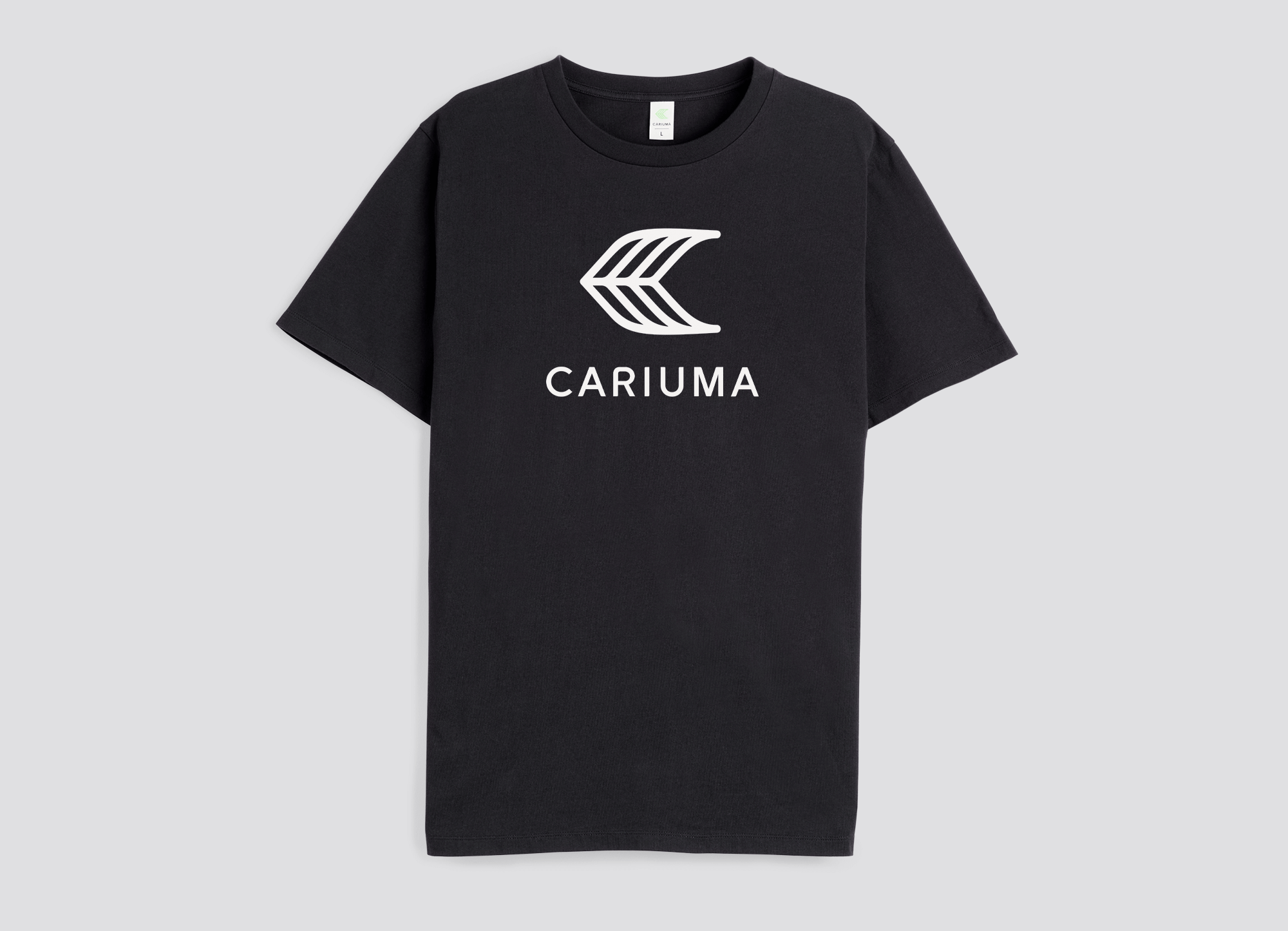 unisex Black T-Shirt | Organic Cotton | Cariuma Team T-Shirt unisex / Black / S by Cariuma