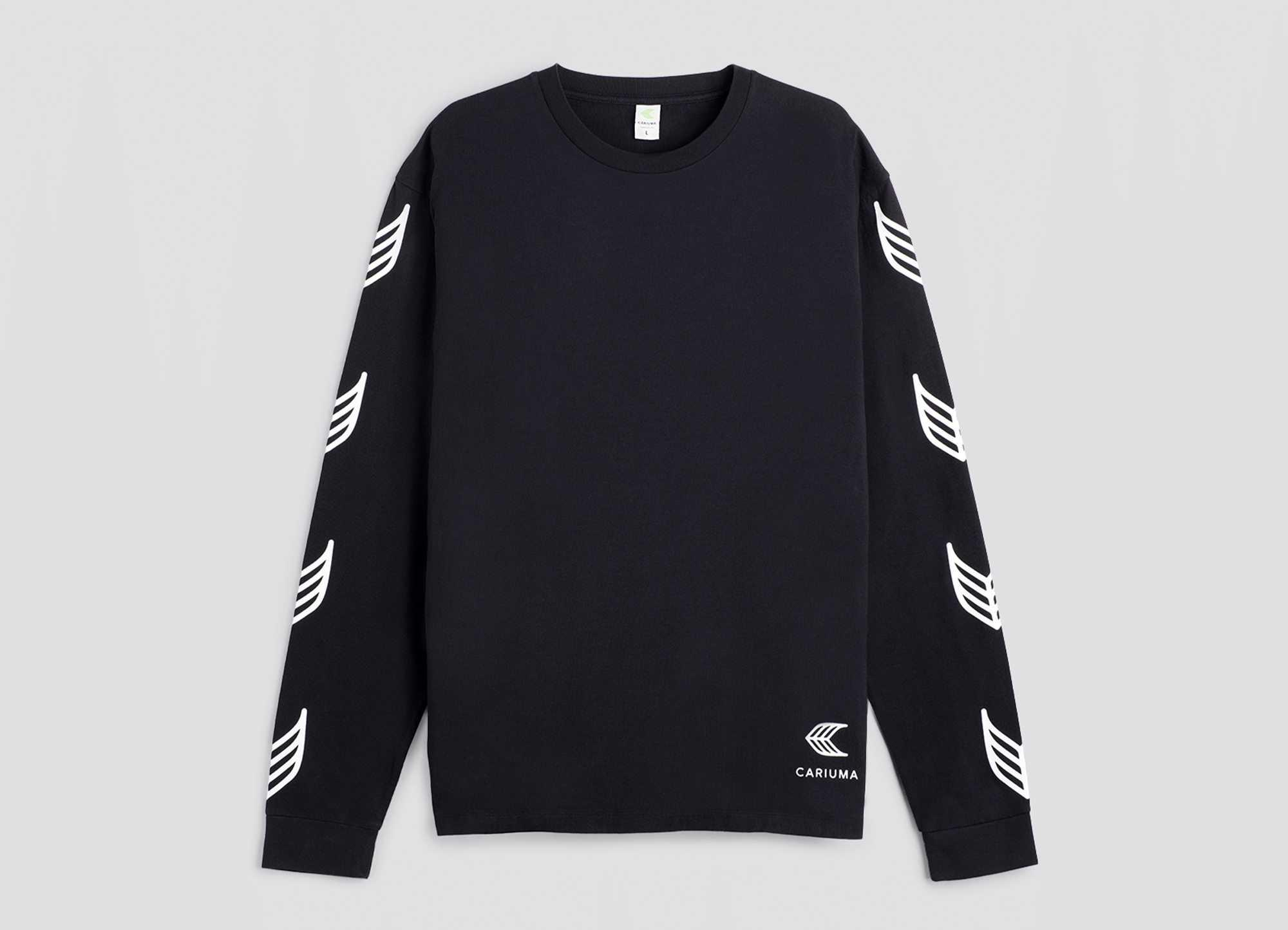 Unisex Black Long Sleeve T-shirt | CARIUMA Long Sleeve - CARIUMA