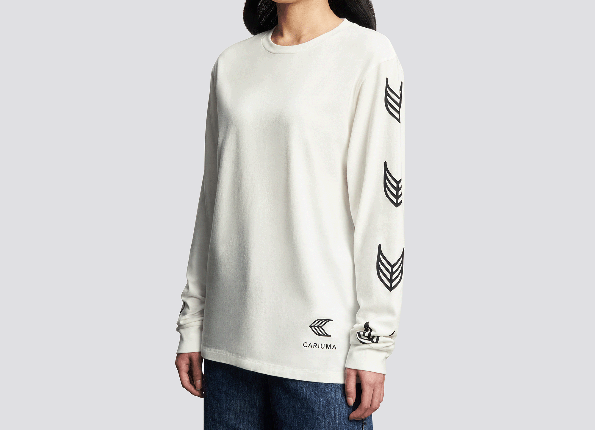 CARIUMA: Unisex Off-White Long Sleeve T-shirt | CARIUMA Long Sleeve